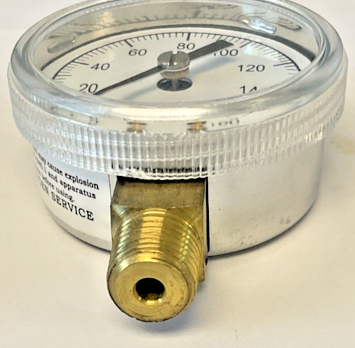 MILJOCO P20157L06 2" PRESSURE GAUGE 0-160PSI 6GKP54