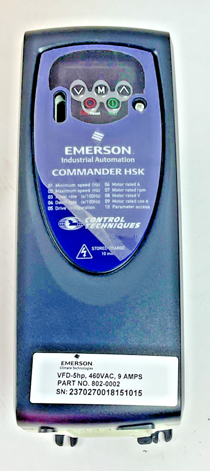 CONTROL TECHNIQUES SKC3400400 DRIVE 4.0KW 11.9A 480V0