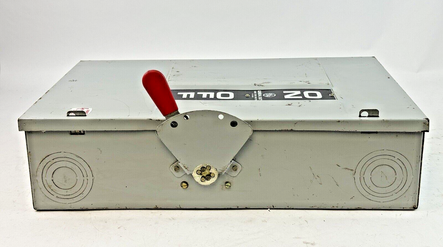 GE - TGN3324 MODEL 6 - SAFETY SWITCH NON-FUSIBLE - 200A/ 240VAC/ 3 POLE/ TYPE 17