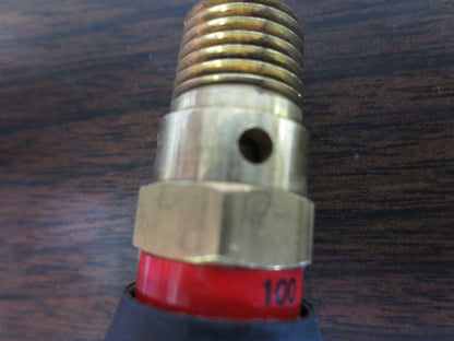 GRAINGER / CONTROL DEVICES 4TK23 BRASS AIR SAFETY VALVE w/ HARD SEAT VALVE - NEW6