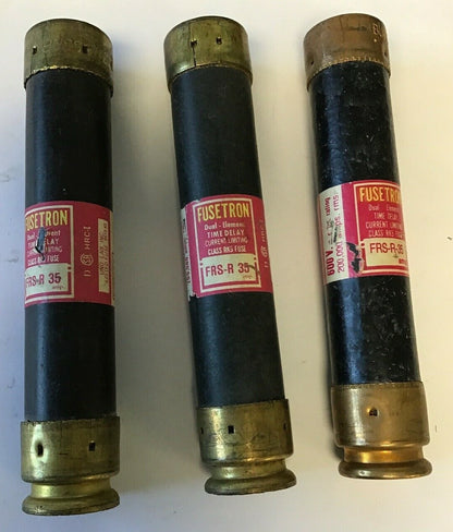 BUSSMAN FUSETRON FRS-R 35 CLASS RK5 FUSE 600VAC0