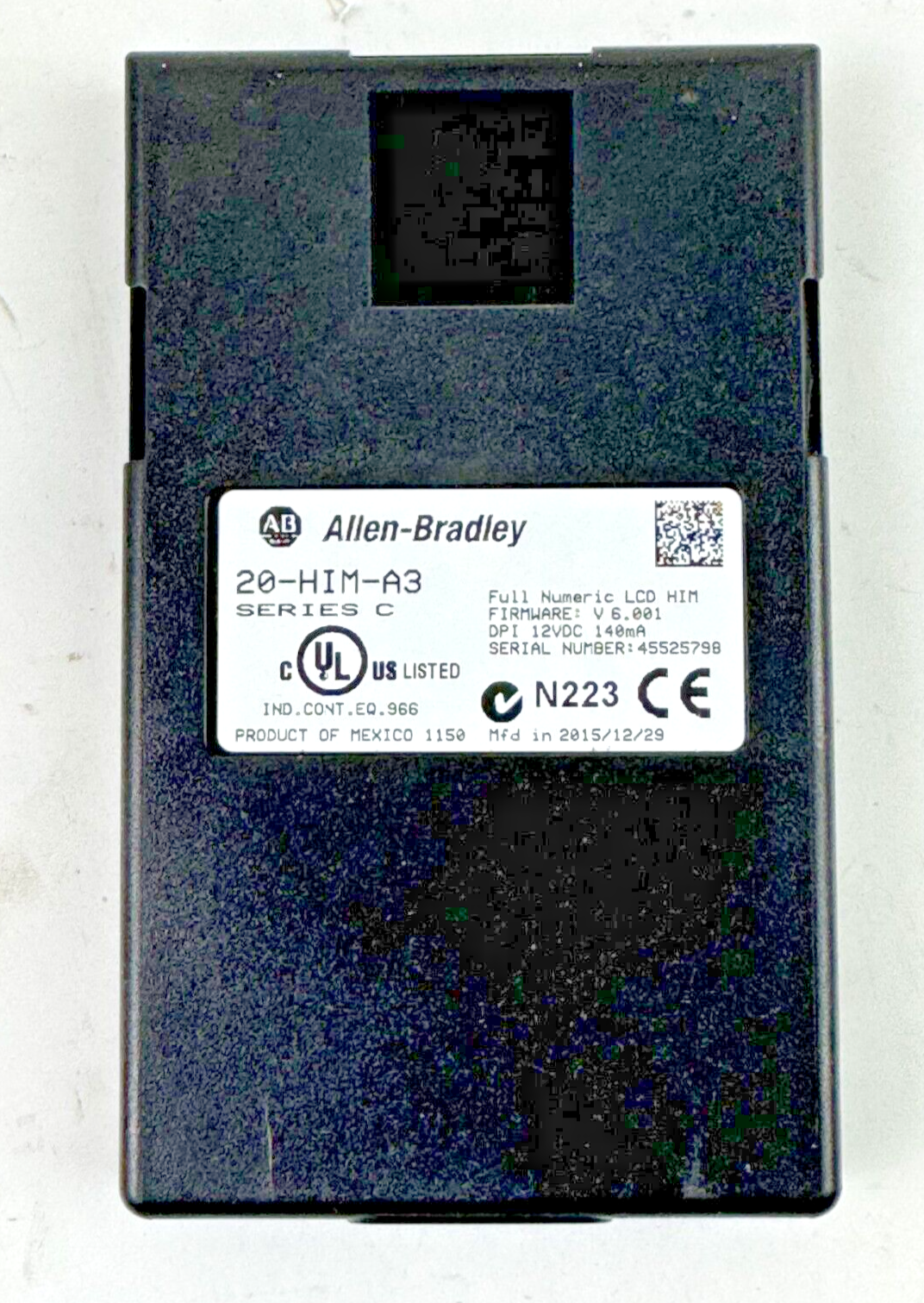 ALLEN-BRADLEY - 20AD8P0A3AYYNNC0 SER. A FW. 5.001 - POWERFLEX 70-480 VAC/3 PHASE7