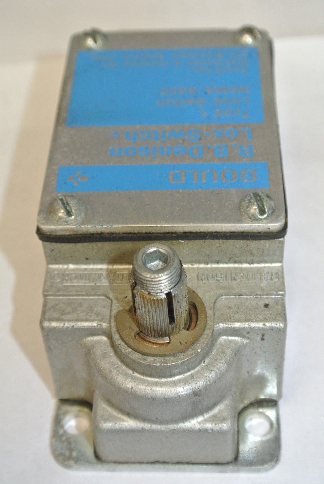 R.B. DENISON L100WDL-2M LIMIT SWITCH 600V MAX GOULD / TELEMECANIQUE NEW SURPLUS3