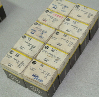 ALLEN-BRADLEY 69A83 COIL SIZE 00 220/50Hz, 230-240V/60Hz  NEW SURPLUS  LOT of 107