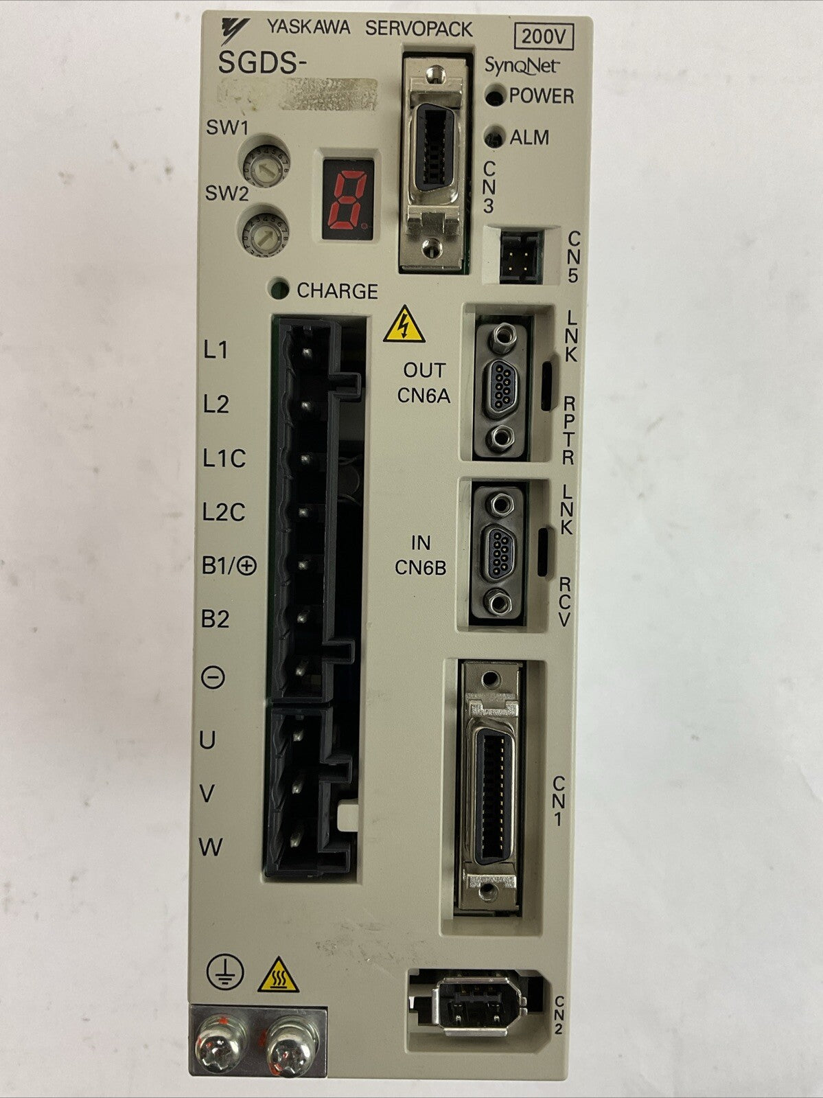 YASKAWA SGDS-01A72AY582-E SERVOPACK 230VAC SERVO DRIVE0