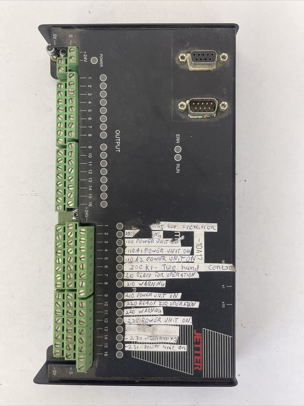 JETTER D32 PNP I/O MODULE REMOTE CONTROL 20-30VDC0