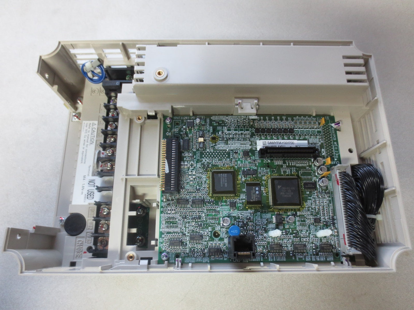 YASKAWA CIMR-E7U47P5 VARIABLE FREQUENCY DRIVE, 10HP - FOR PARTS or NOT WORKING3