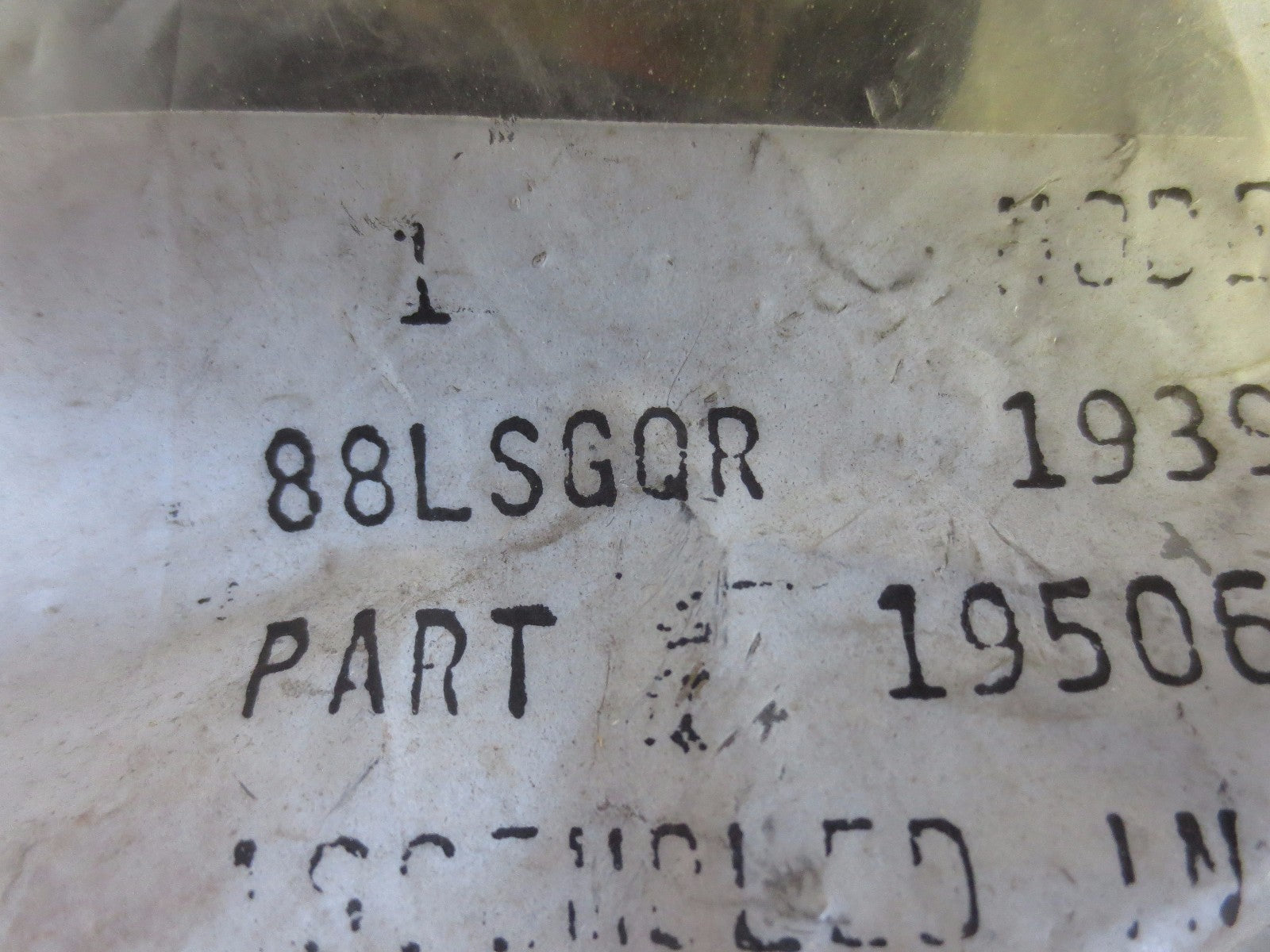 HOFFMAN 88LSGQR WIREWAY SEAL PLATE KIT - NEW SURPLUS, OLD STOCK0