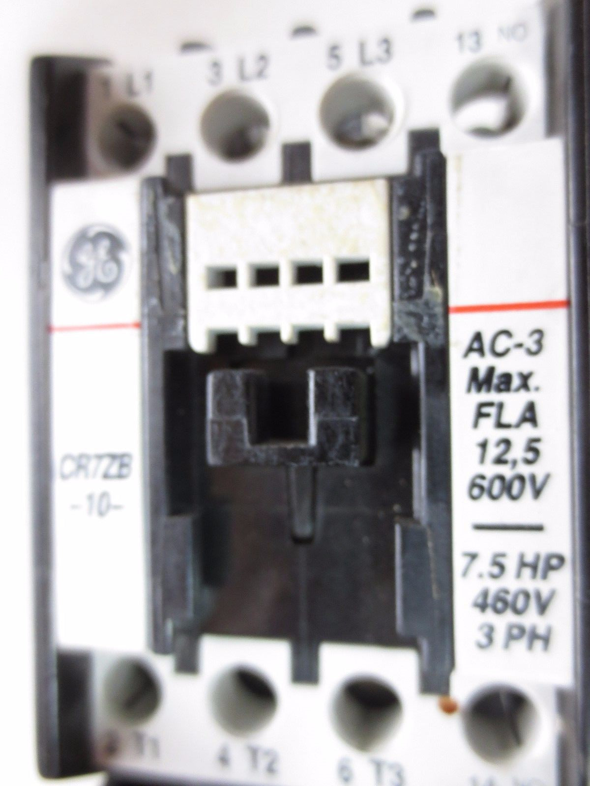 GE CR7ZB CONTACTOR + CR7G1WL OVERLOAD RELAY8