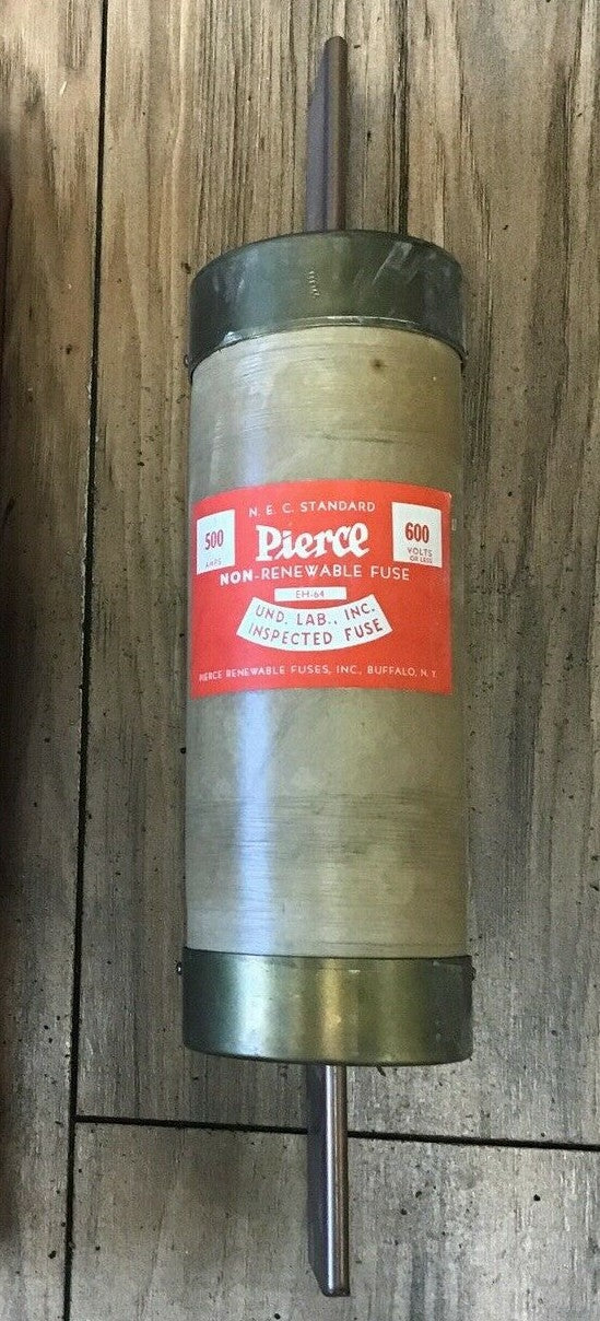 PIERCE EH-64  NON-RENEWABLE FUSE 500A 600V 2