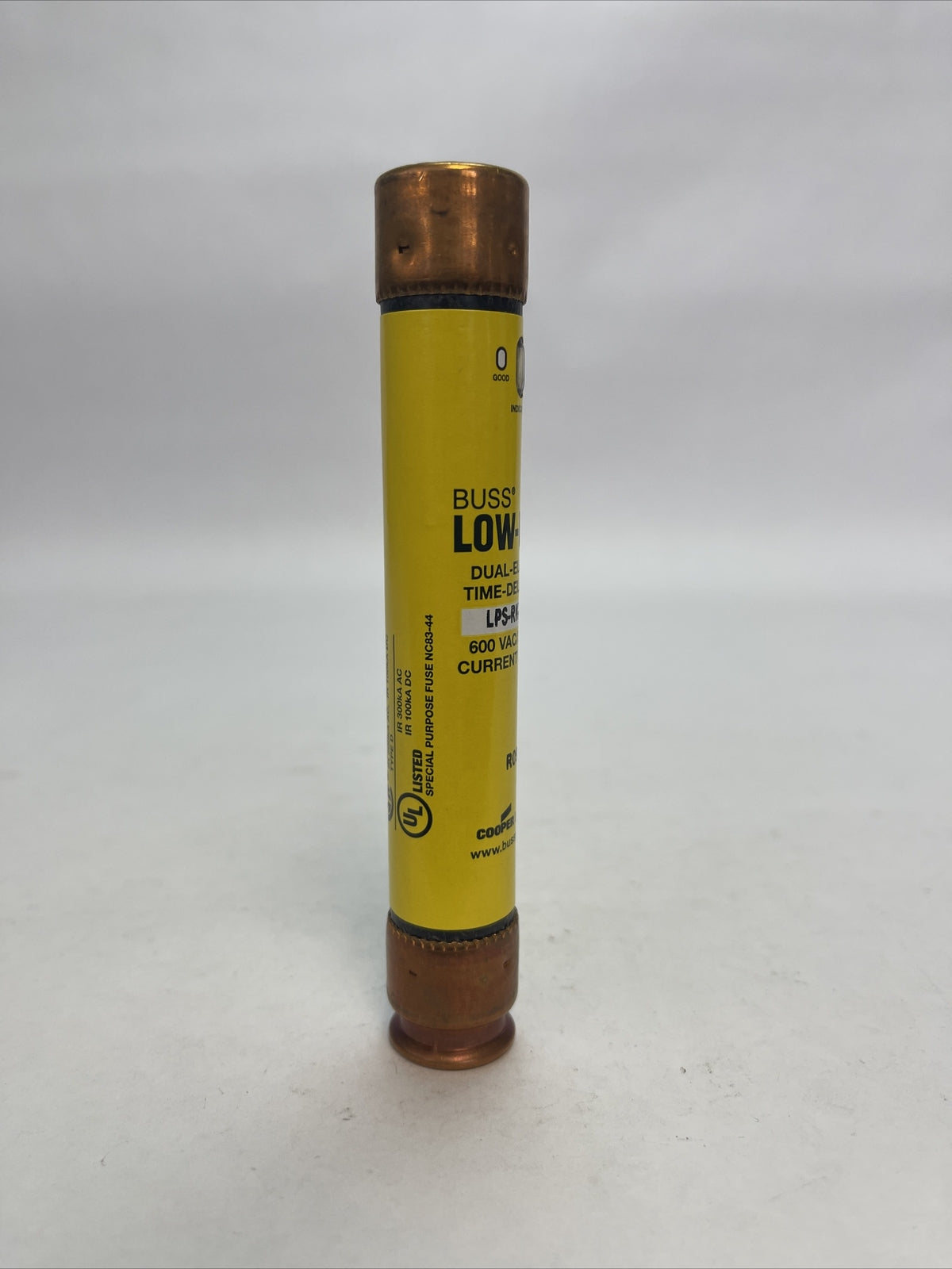 BUSSMANN LPS-RK-25SPI LOW-PEAK CLASS RK1 FUSE 25AMP 600VAC 300VDC (LOT OF 10)7