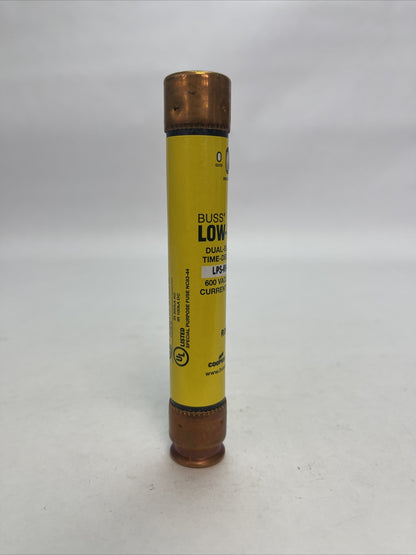 BUSSMANN LPS-RK-25SPI LOW-PEAK CLASS RK1 FUSE 25AMP 600VAC 300VDC (LOT OF 10)7