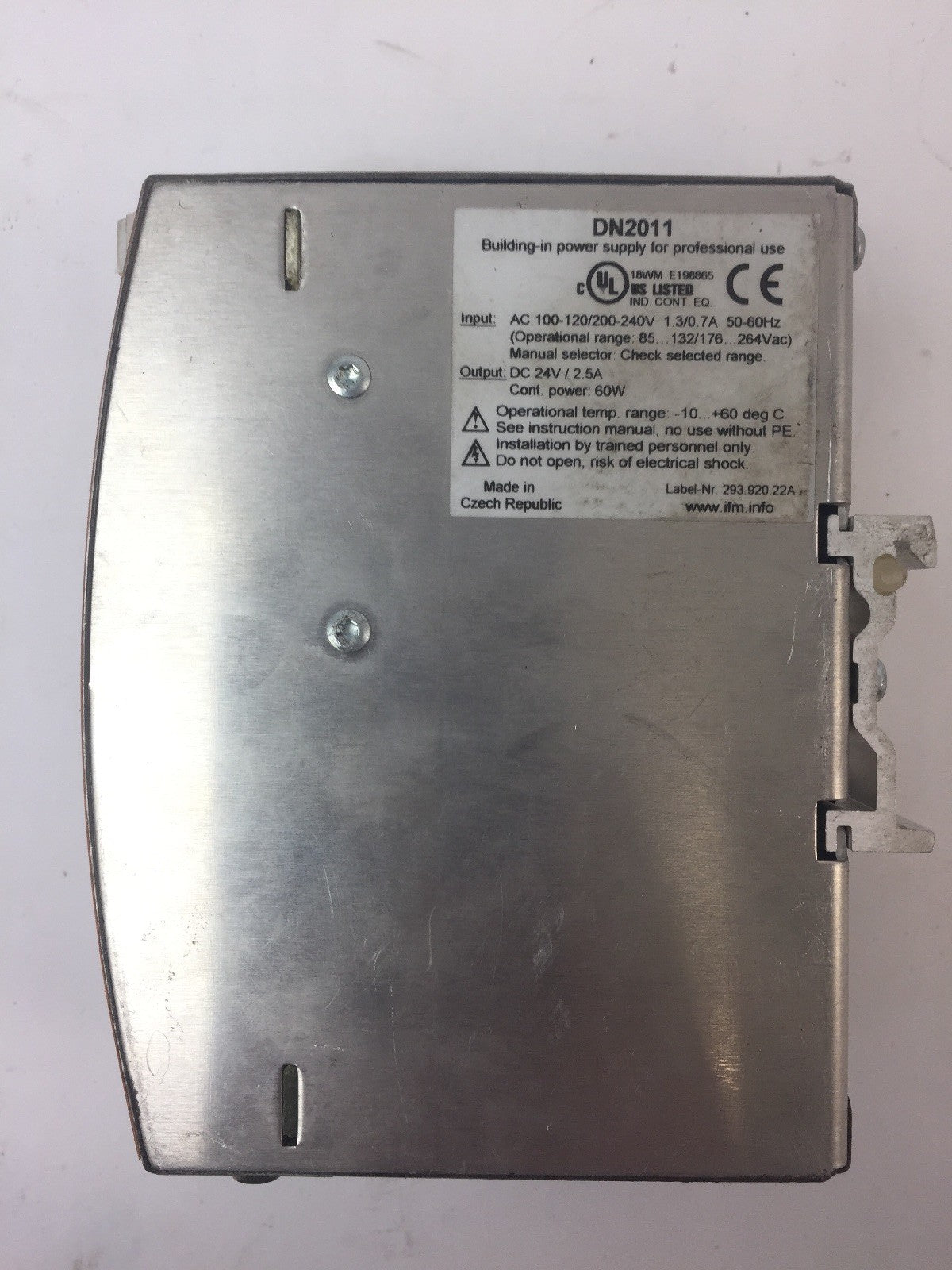 IFM DN2011 24V-2.5A POWER SUPPLY. 1