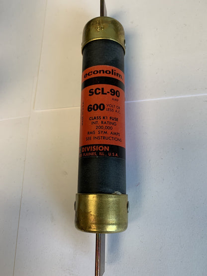 Economy Fuse SCL90 90A 600V Fuse1