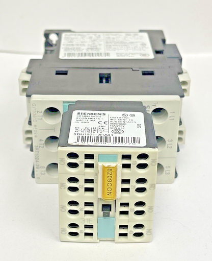 SIEMENS - 3RT1024-3B..0 & 3RH1921-2HA31 & 3RT1926-1BB00 W/ 24VDC COIL6