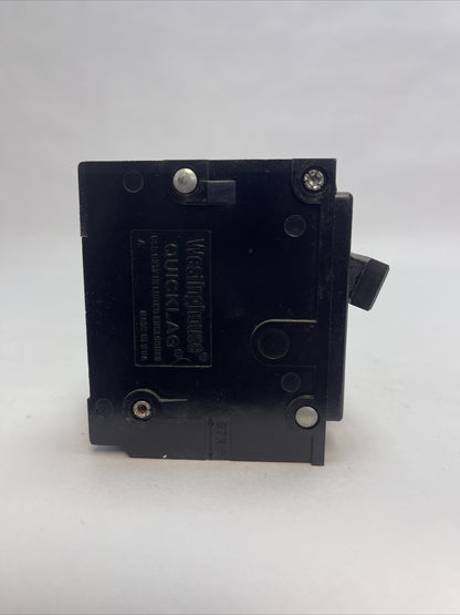 CUTLER HAMMER / WESTINGHOUSE HQP2015 CIRCUIT BREAKER 15AMP 2POLE 120/240VAC4