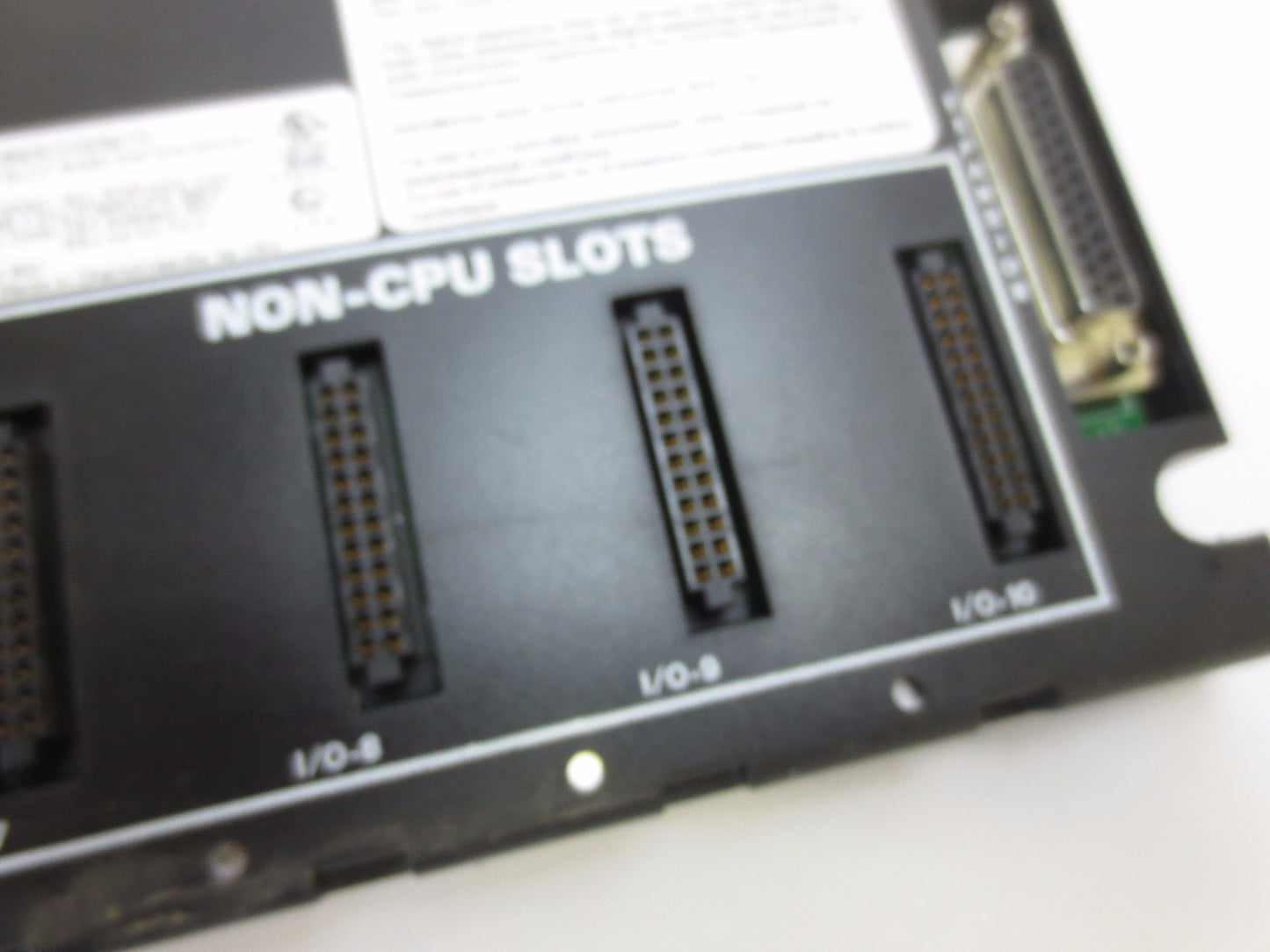 GE FANUC IC693CHS391N 10-SLOT BASE - EMI ENHANCED - CPU, POWER SUPPLY SLOTS3