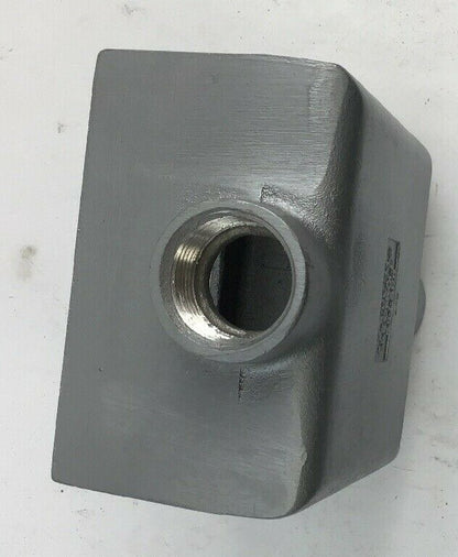 HUBBELL FD20-2 PIN&SLEEVE BACK BOX 20AMP 4&5 WIRE DEVICES 1"HUB8