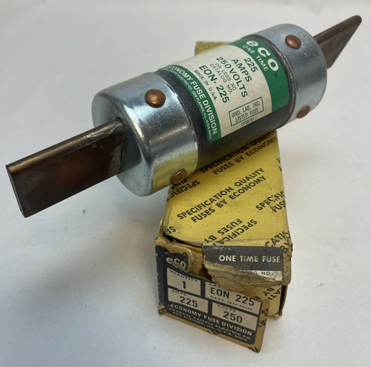 ECONOMY EON225 ECO ONE TIME FUSE 225AMP 250VAC0