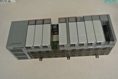 ALLEN-BRADLEY 1746-P2 + 1746-OW8 + 1746-OA16 (2) + 1746-IA16 (3) + 1746-A10 + 1