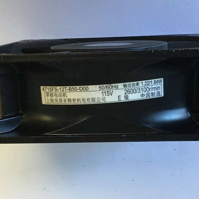 NMB TECHNOLOGIES 4715FS-12T-B50 AXIAL FAN - 115VAC, 0.21/0.19A ***LOTOF2***7