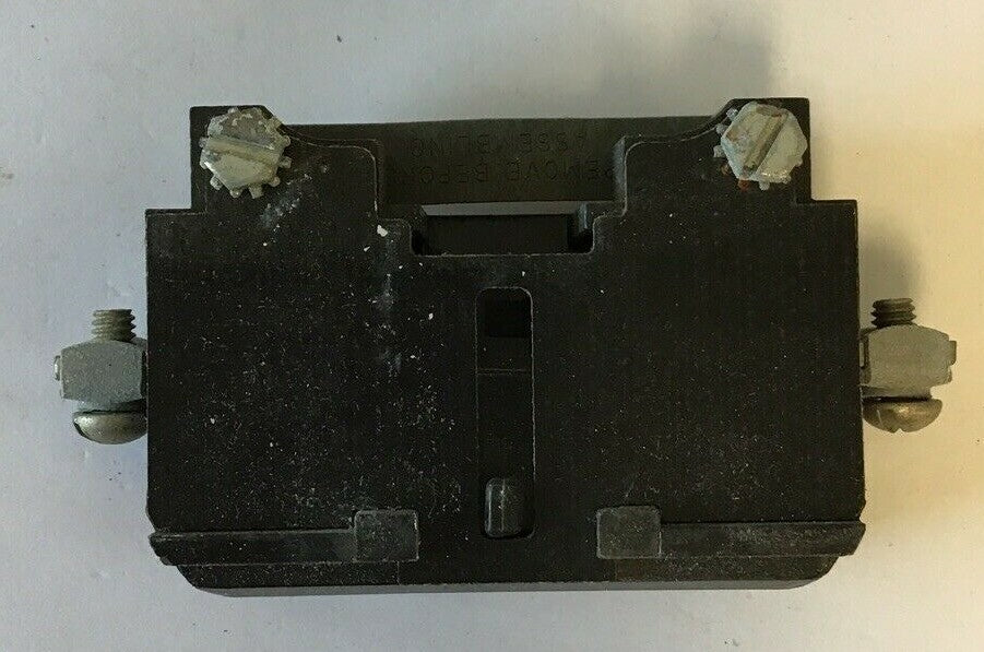 CUTLER HAMMER 10933H1A AUXILIARY CONTACT N.O. SIZE0-1***LOTOF2***3