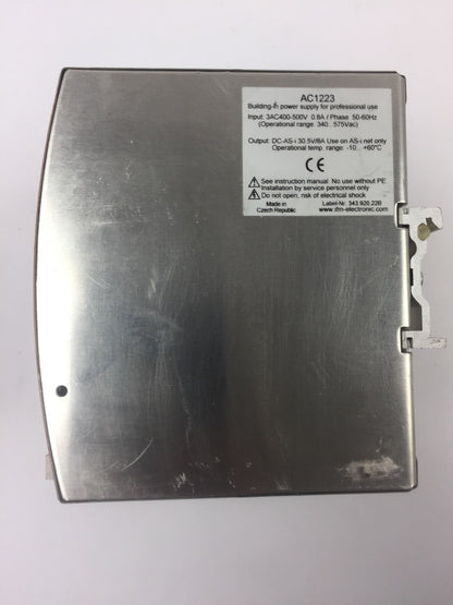 IFM AC1223 POWER SUPPLY INPUT 3AC400-500V 0.8A/PHASE OUTPUT DC-AS-i 30.5V/8A2