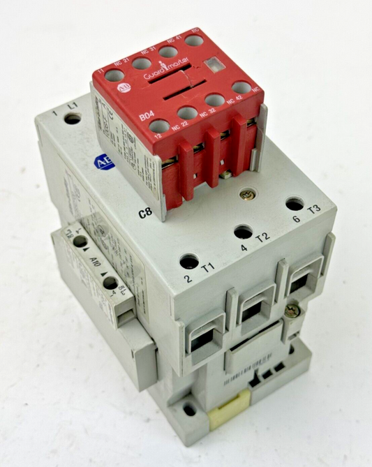 ALLEN-BRADLEY - 100S-C85DJ14C SER. A - SAFETY CONTACTOR - 24 VDC COIL, 85 A0