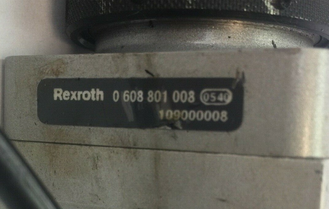 REXROTH 0608701018 DRIVE SPINDLE 0608720040 NUT RUNNER 0608801004 OFFSET DRIVE4