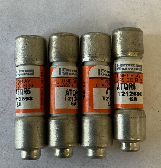 FERRAZ SHAWMUT ATQR6 6A 600VAC 300VDC***LOTOF4***0