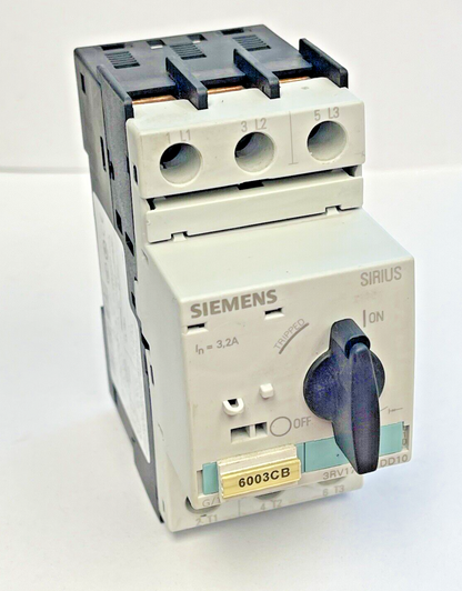 SIEMENS - 3RV1721-1DD10 - CIRCUIT BREAKER / PLANT PROTECTOR0
