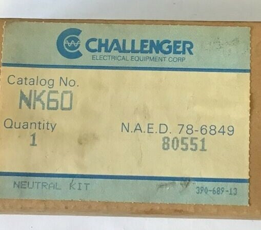 CHALLENGER NK60 NEUTRAL KIT 2