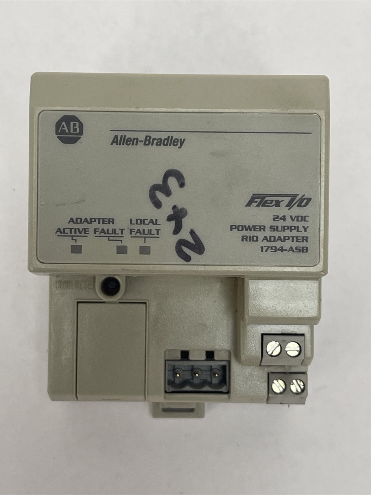 ALLEN BRADLEY 1794-ASB FLEX I/O 24VDC POWER SUPPLY SER D REV A01 F/W REV A0