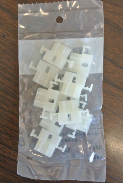 LOT of 50 WALDOM / MOLEX 03-06-2041 / CONNECTOR PLUG 4-POS / .062 PANEL MOUNT2