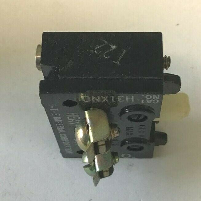ITE H31XNO CONTACT BLOCK-SINGLE OIL-TIGHT 600V 7