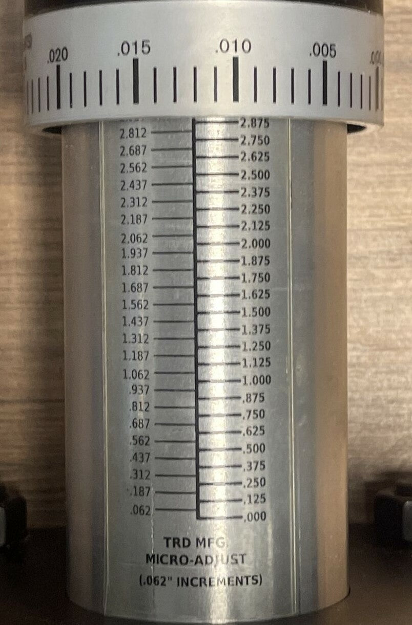 TRD BIMBA CYL-A-002209 PNEUMATIC CYLINDER BORE/STROKE: 5x3X2S 125PSI AIR MAX2