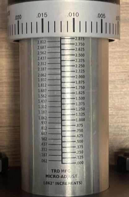 TRD BIMBA CYL-A-002209 PNEUMATIC CYLINDER BORE/STROKE: 5x3X2S 125PSI AIR MAX2