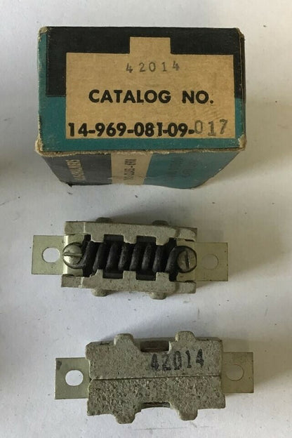 ALLIS-CHALMERS 14-969-081-09-017 THERMAL OVERLOAD HEATER COILS****LOTOF4****1