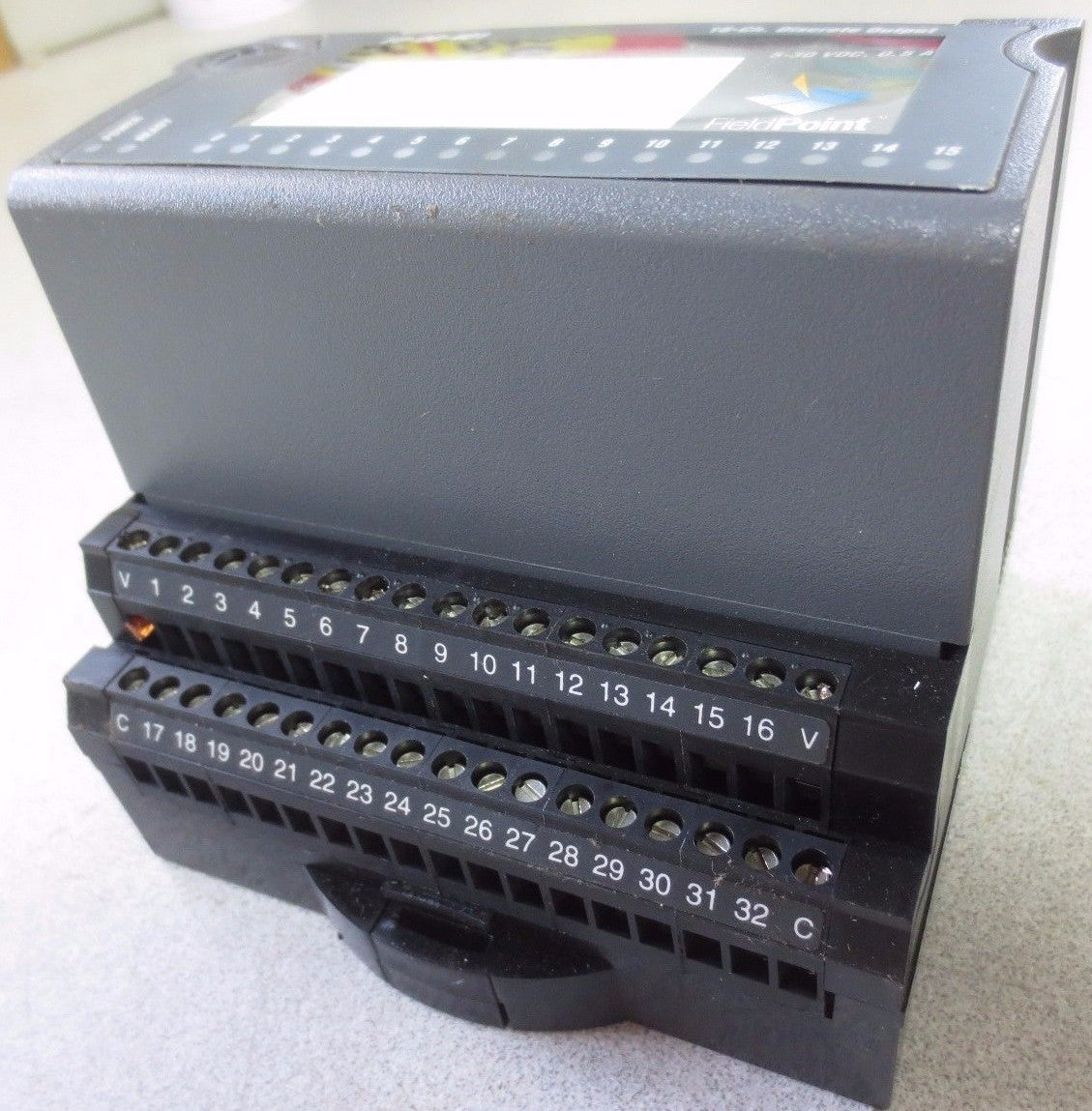 NATIONAL INSTRUMENT FIELD POINT FP-DO-401 16-CH. SOURCING DISCRETE OUTPUT MODULE0