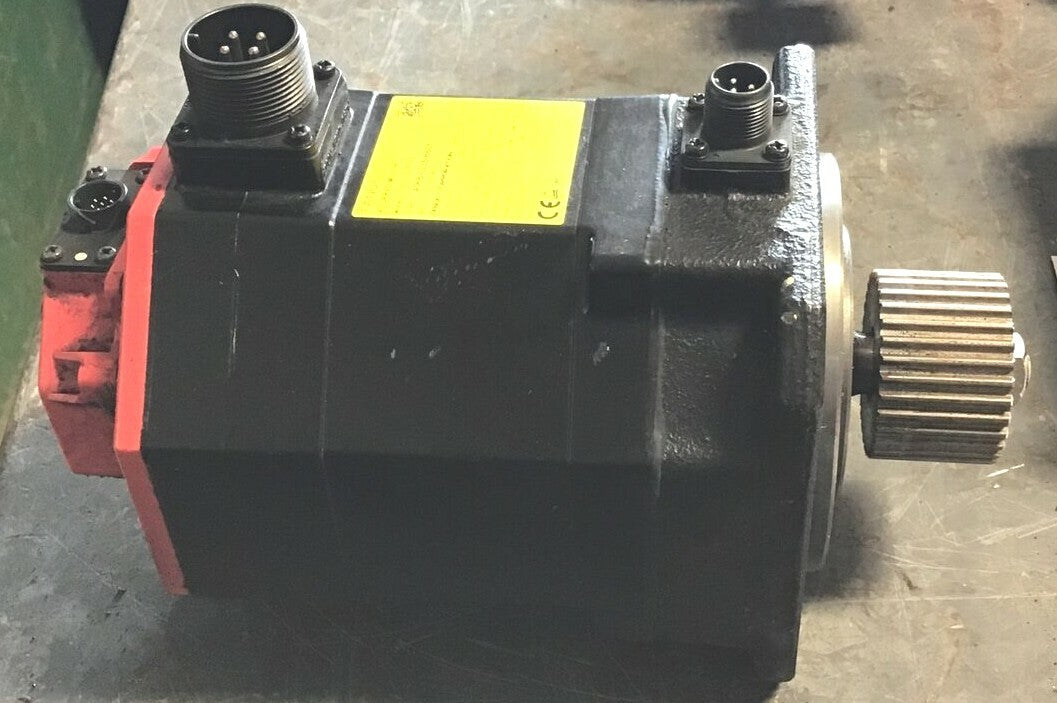 FANUC A06B-0235-B605 AC SERVO MOTOR AIS 8/4000 200-240V 50/60HZ 8POLE 3 PHASE5