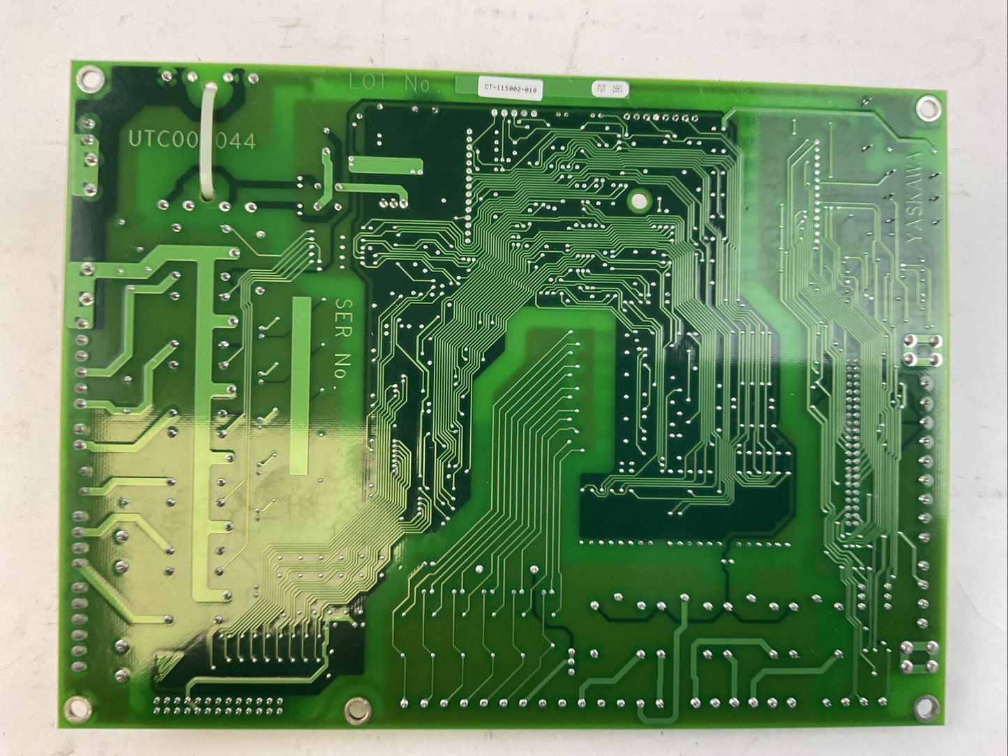 YASKAWA UTC000044 CIRCUIT BOARD UWR00563-1 REV:0 EXCEL 231 RIBBON CABLE7
