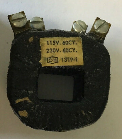 CUTLER HAMMER 9-1319-1 MAGNETIC COIL 230V 60CY0