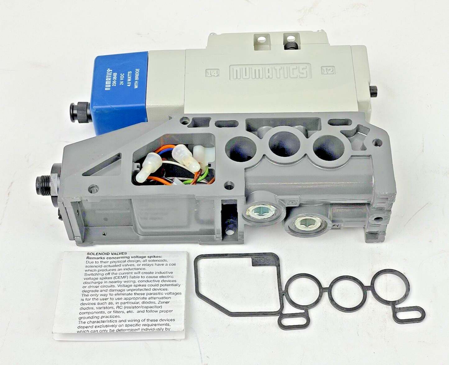 NUMATICS - I13BA415MP56Y61 - ASCO - SOLENOID VALVE - 24 VDC - 4 WATTS W/ BRIDGE0