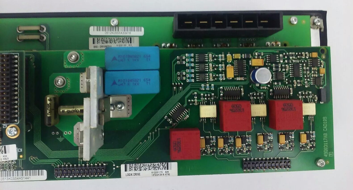 ABB INMOTION 3HAB8101-18/09A SERVO DRIVE DSQC546A, COVER W/ SCREWS ARE BROKE10