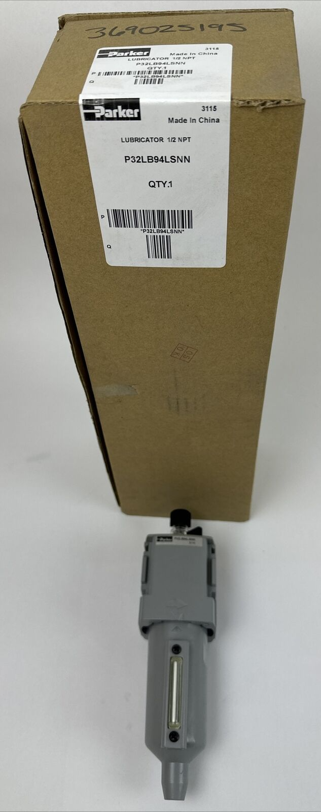 PARKER 32LB94LSNN LUBRICATOR 1/2 NPT0