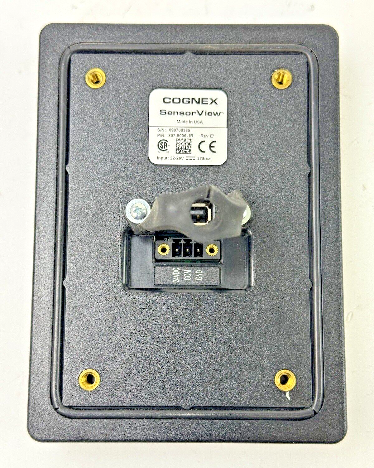 COGNEX - 807-9006-1R REV E - SENSORVIEW DISPLAY TERMINAL INTERFACE3