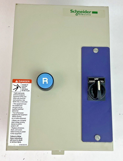 SCHNEIDER ELECTRIC / TELEMECANIQUE LE1D123A62 ENCLOSED CONTACTOR LC1 D120