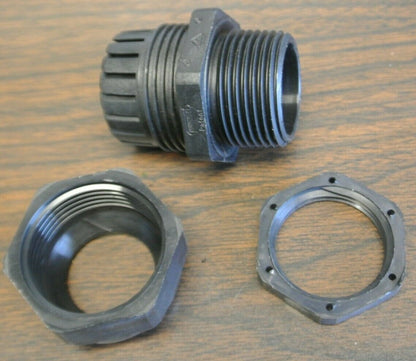 LOT of 3 / HUMMEL RD29NA-BK-NM DOME CAP NON-METALLIC CABLE GLAND / NEW / 1" NPT6