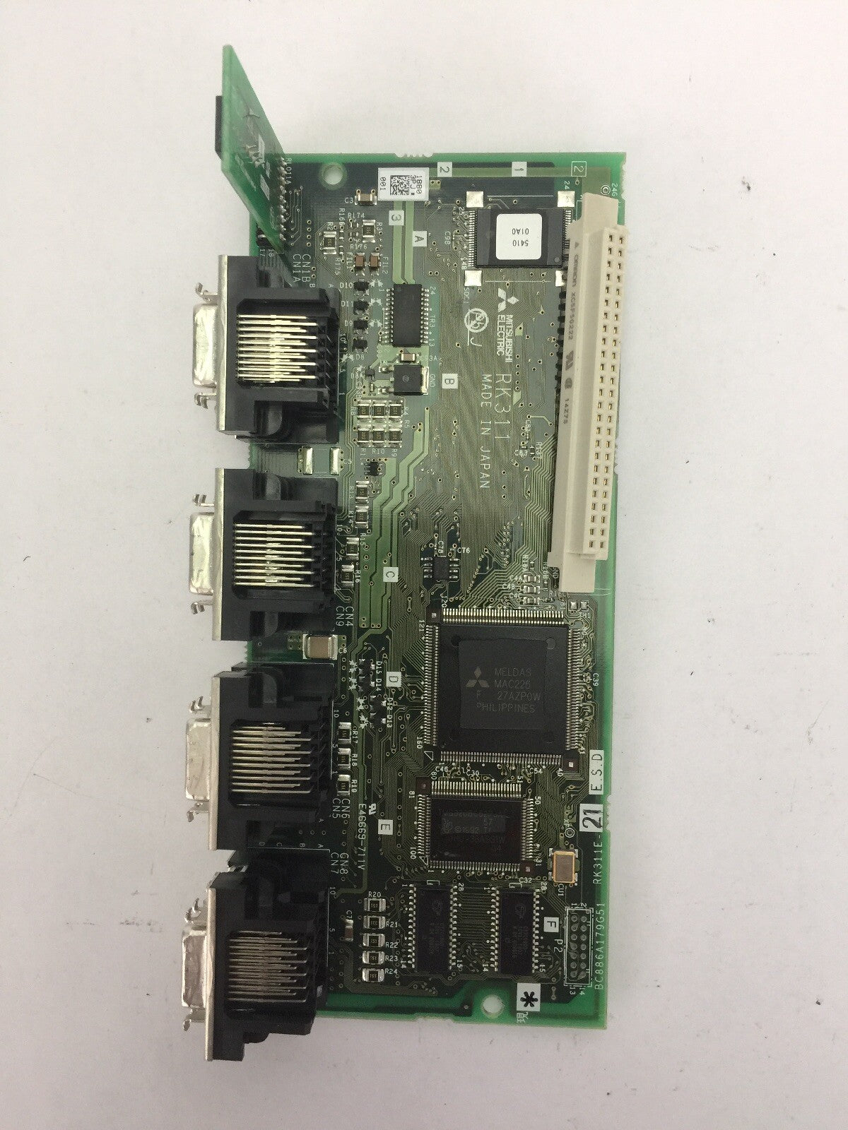 MITSUBISHI RK311E-21 CIRCUIT BOARD BC886A179G51 BC886A179H01 RL014A-1 0
