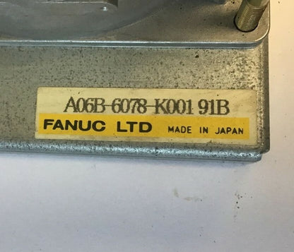 FANUC A06B-6078-K001 DRIVE COOLING FAN 91B1